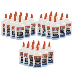 30 Pack - Elmer's Liquid School Glue, Washable, 4oz